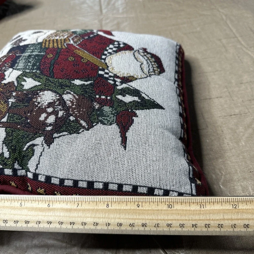 Santa Christmas Throw Pillow 11